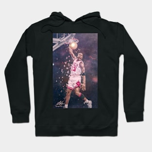 MJ Digital Oil Animation Painting Hoodie